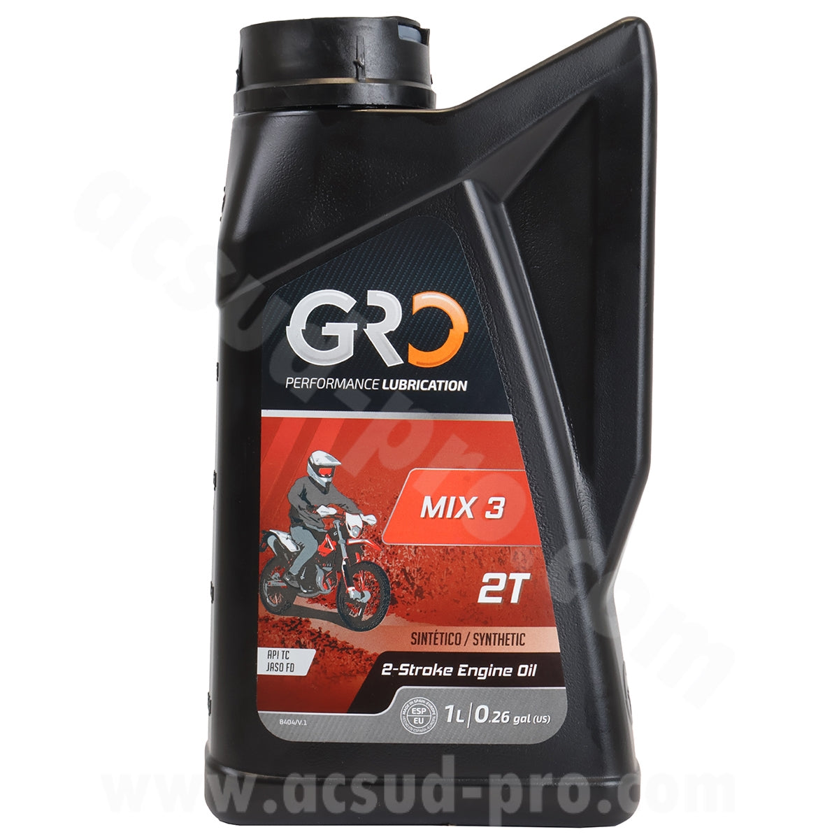 Huile Global Racing Oil 2T Mix 3 synthèse 1L