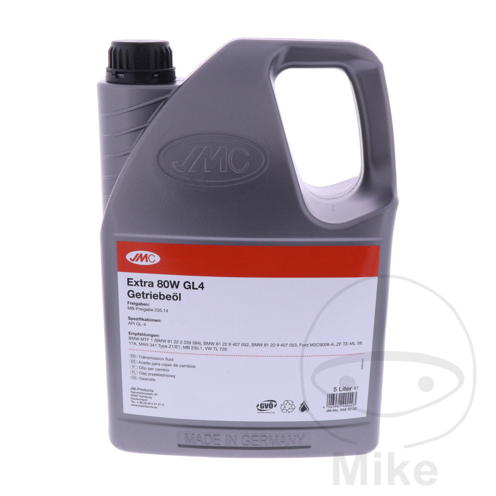 Huile de boîte de vitesse JMC GL4 80W 5L