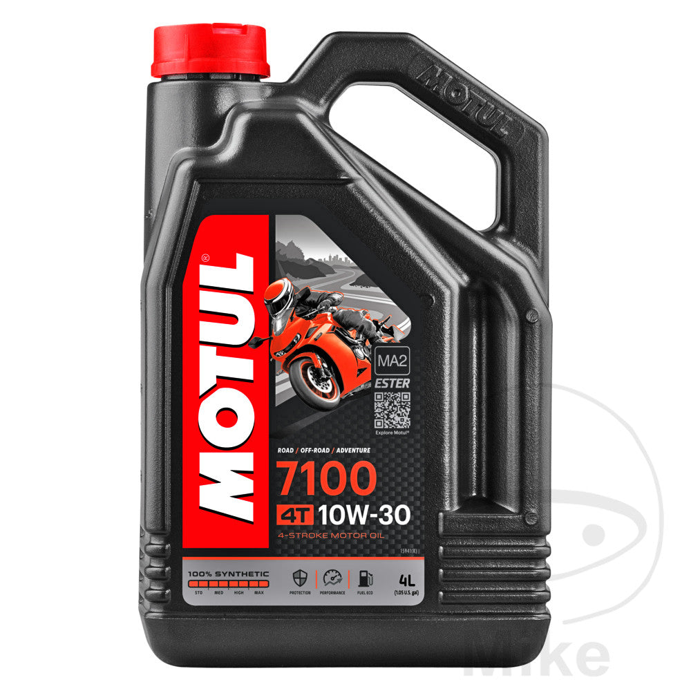 Huile Moteur Motul 7100 10W30 4T Synthétique 4 L