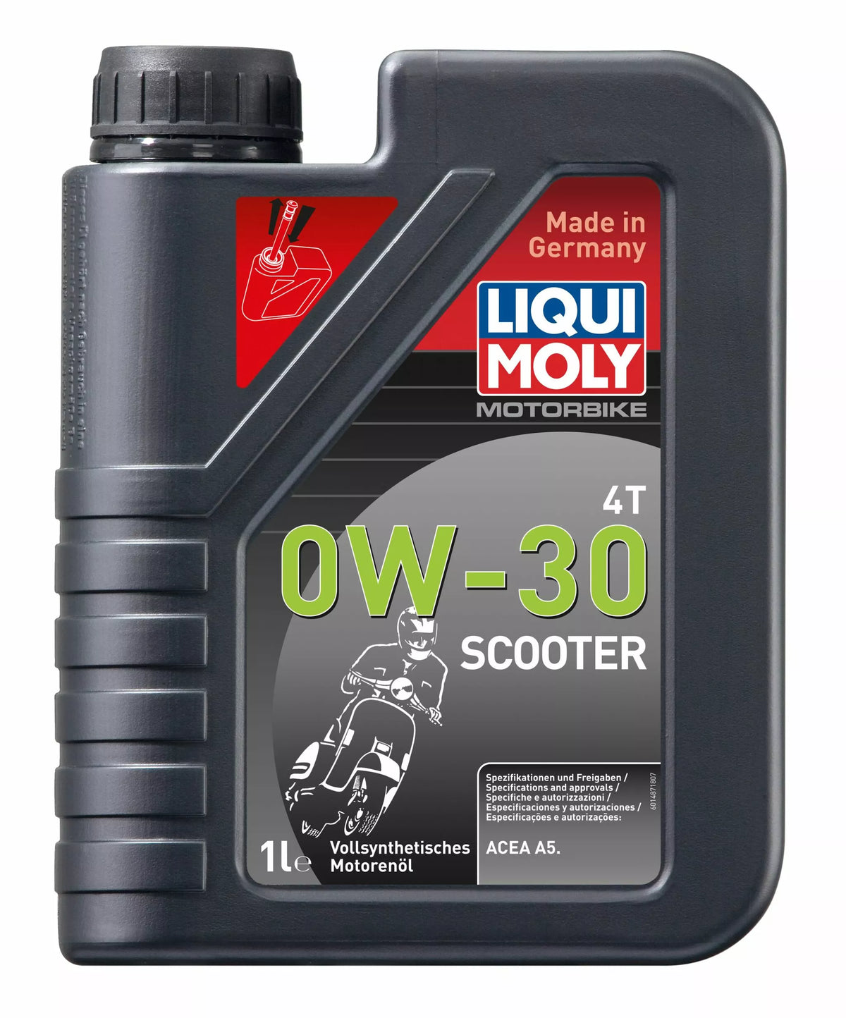 Huile moteur synthétique 4 temps Liqui Moly 0W30 1 l