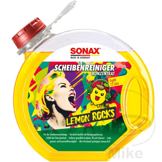 Nettoyant pour vitres Sonax Lemon Rocks 3 L concentré