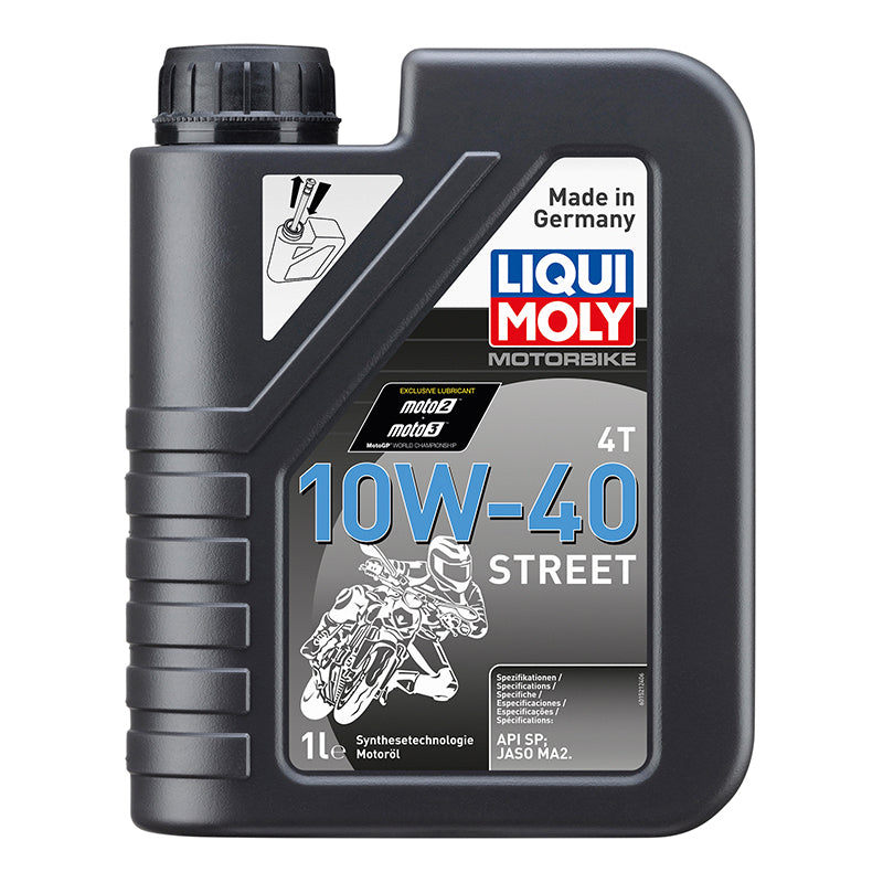 Huile moteur Liqui Moly Moto Street 4T 10W40 synthétique 1 L