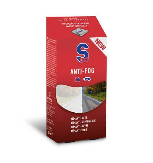 S100 Anti-Buée 100 ml avec microfibre incluse