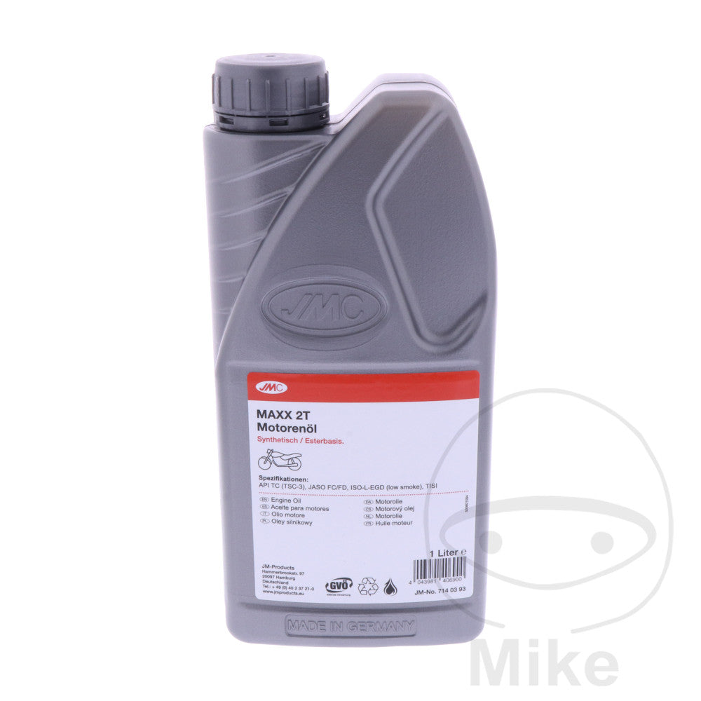 Huile moteur 2 temps JMC Maxx synthétique 1 L