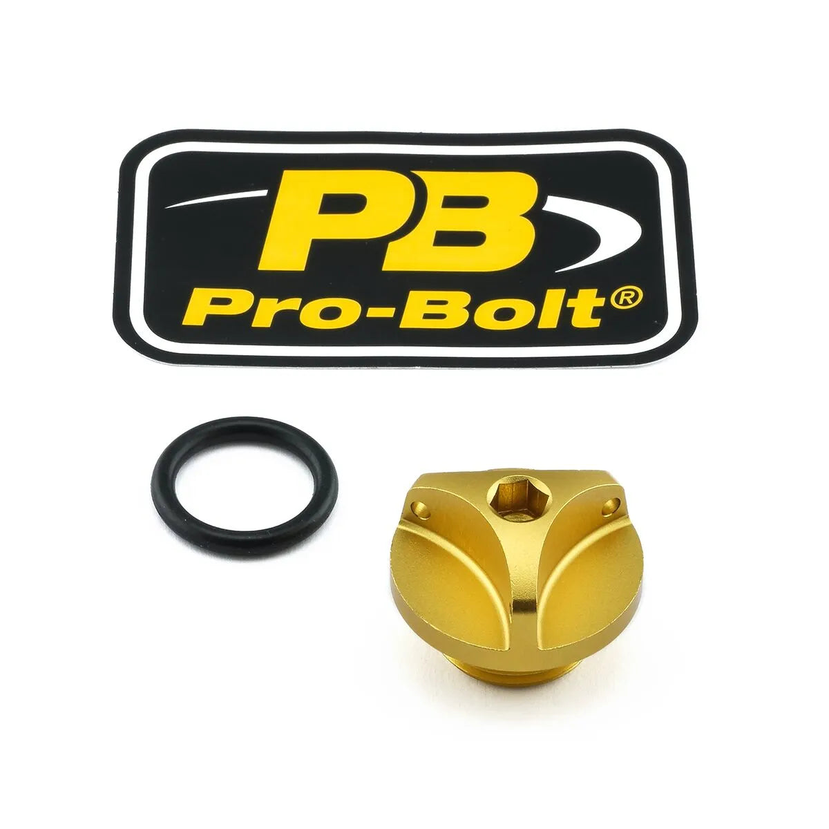 Bouchons de remplissage d'huile en aluminium PRO BOLT