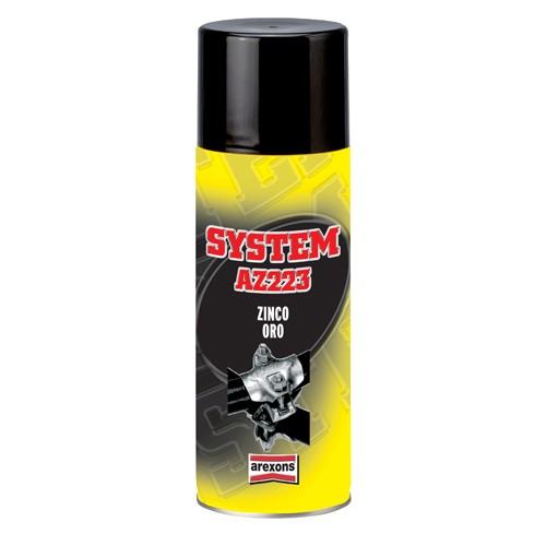 Spray Zinc d'or 400 ml Anti-corrosion Arexons