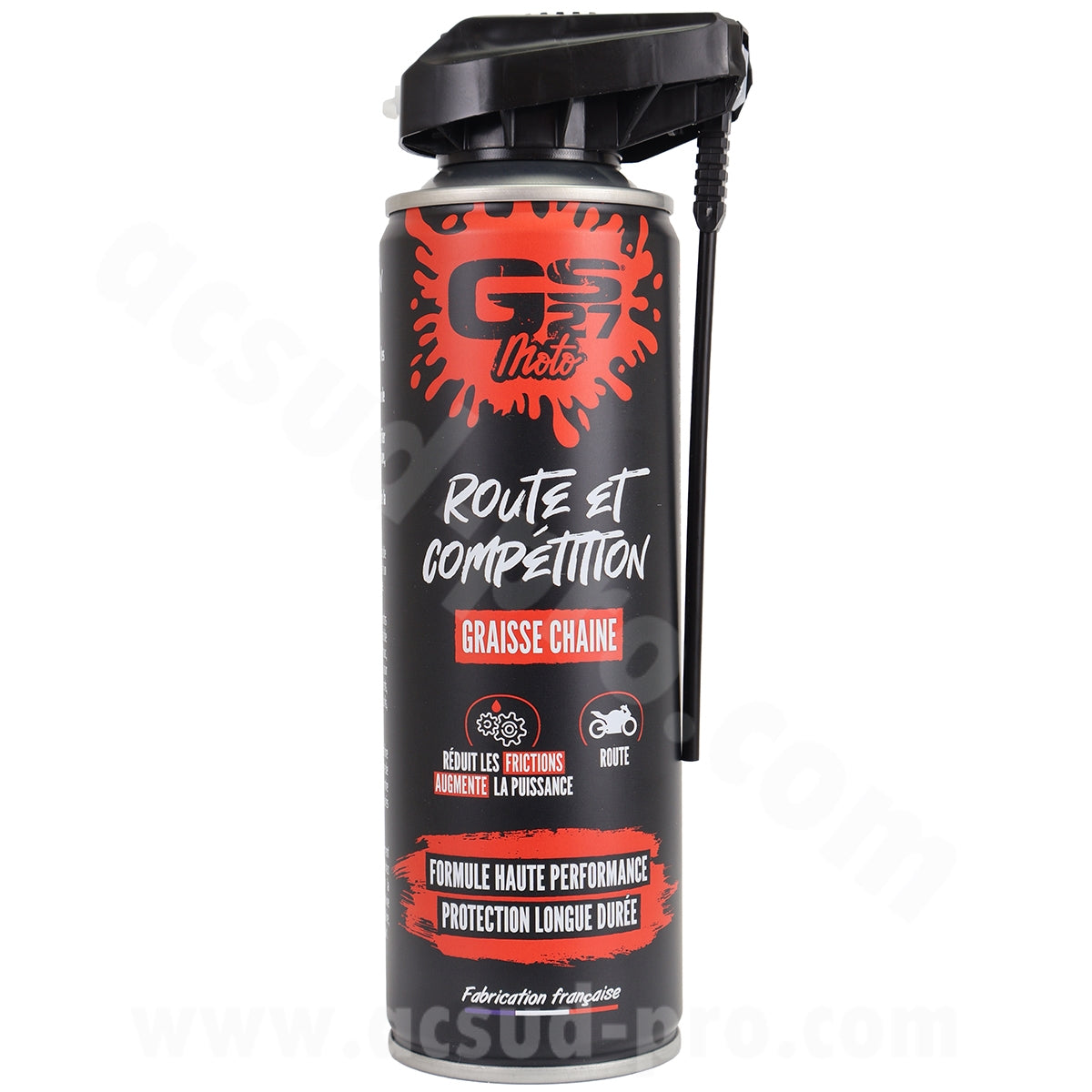 Graisse chaîne moto route et compétition GS 27 300ml