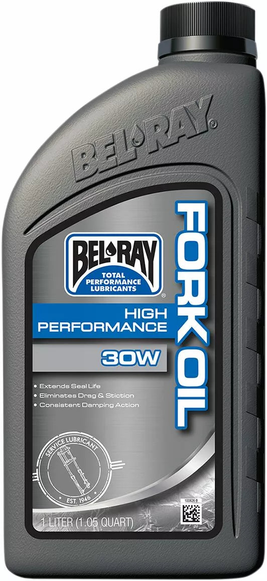 Huile de fourche haute performance 30W 1 L Bel-Ray
