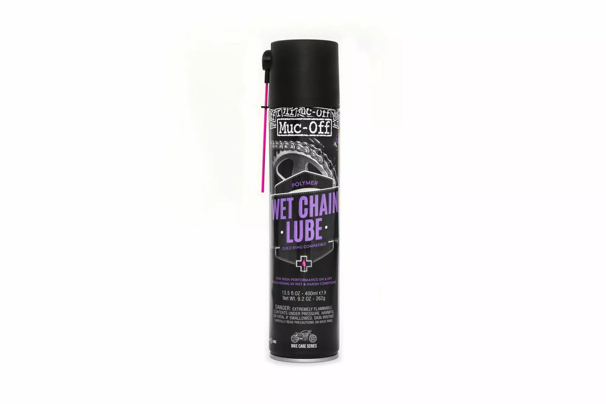 Lubrifiant chaîne MUC-OFF Wet 400 ml