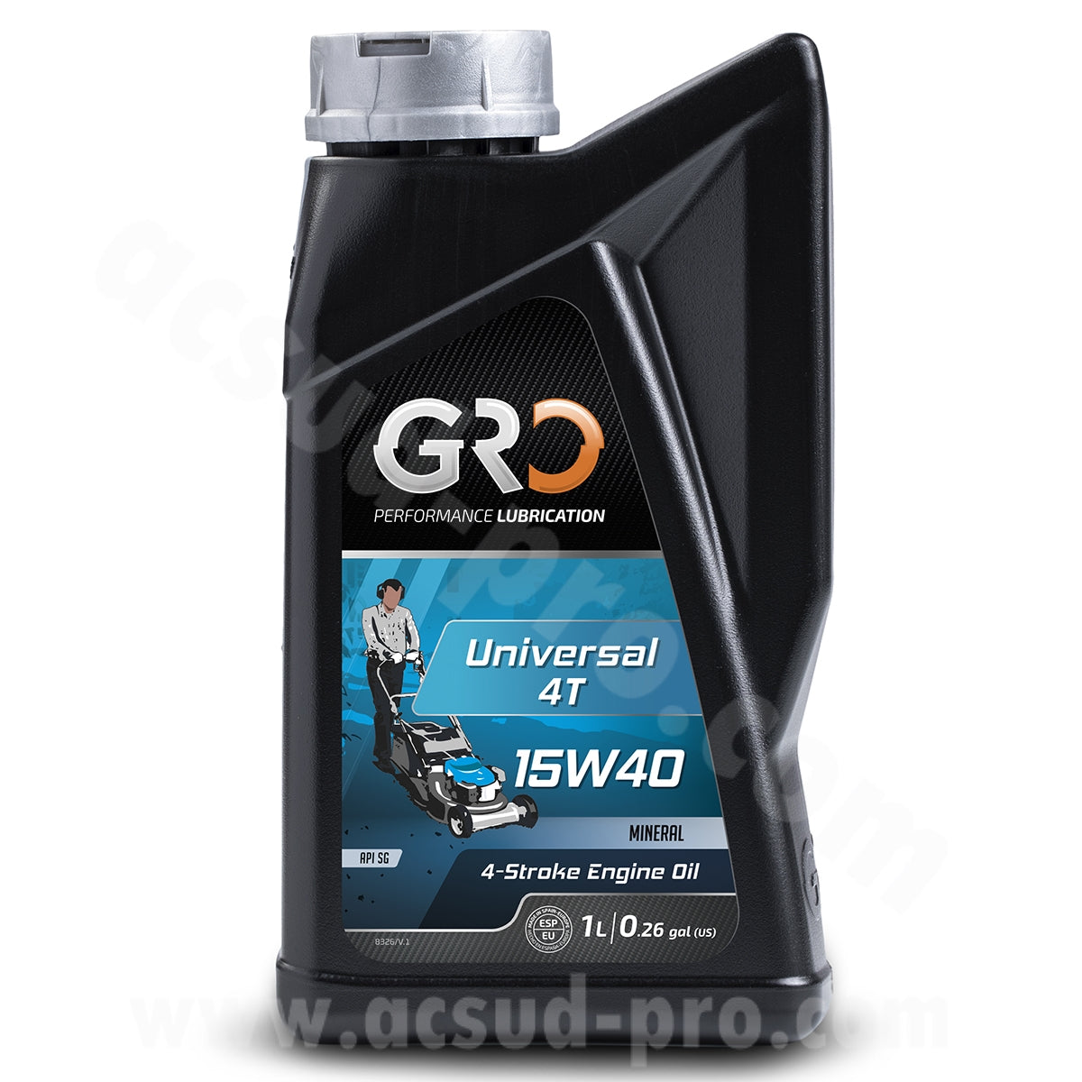 Huile moteur Global Racing Oil 4T Universal 15W40 multigrade - Bidon 1L