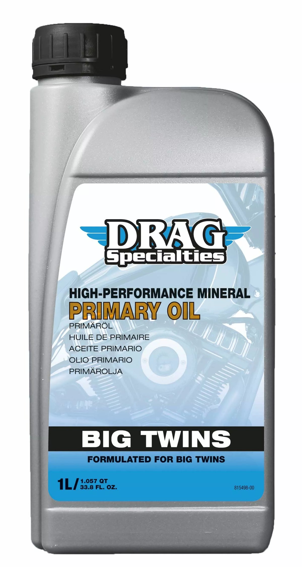 Huile de transmission Drag Specialties E-Drag Primary Drive 1L
