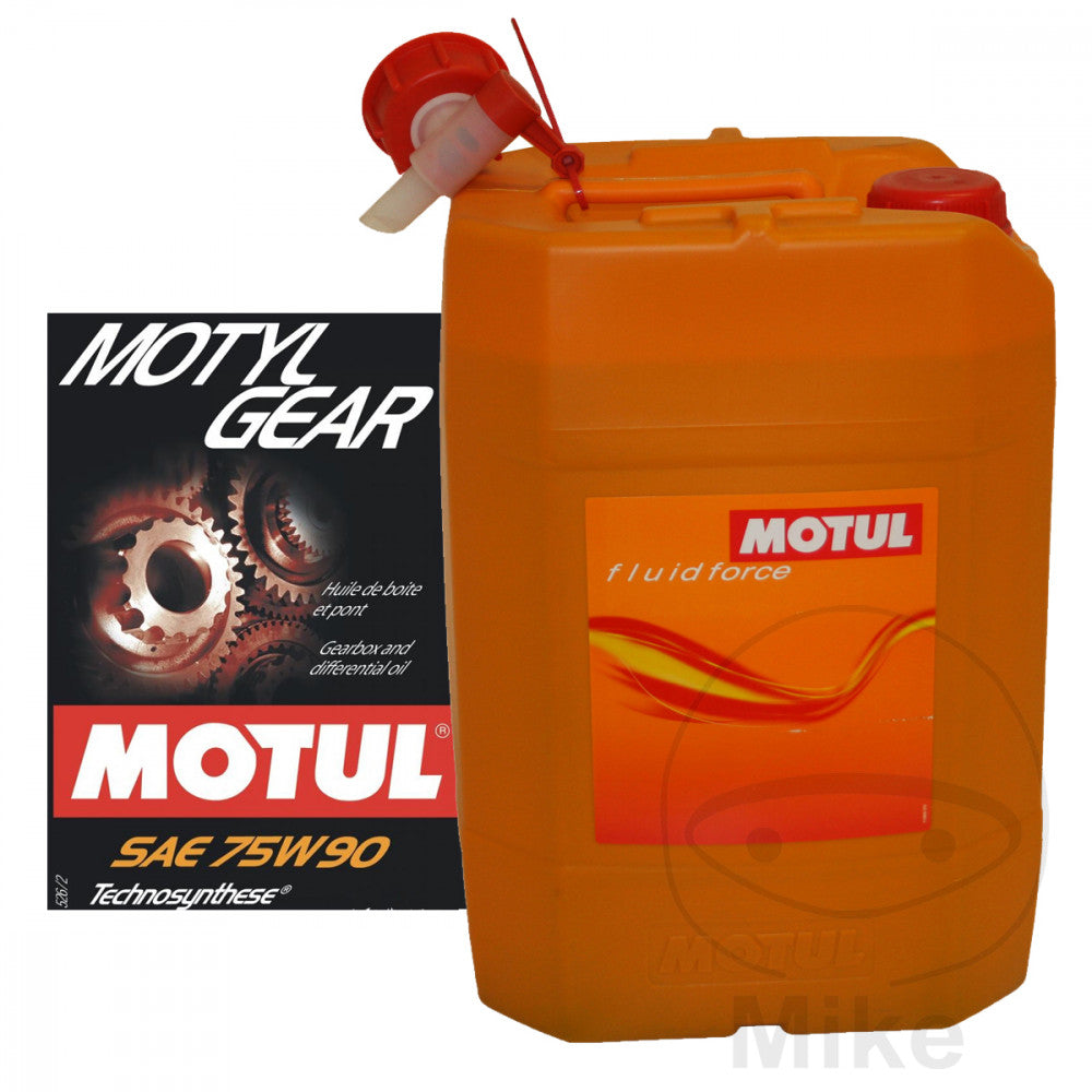 Huile de transmission Motul Motylgear 75W90 20 L HC-Synthèse