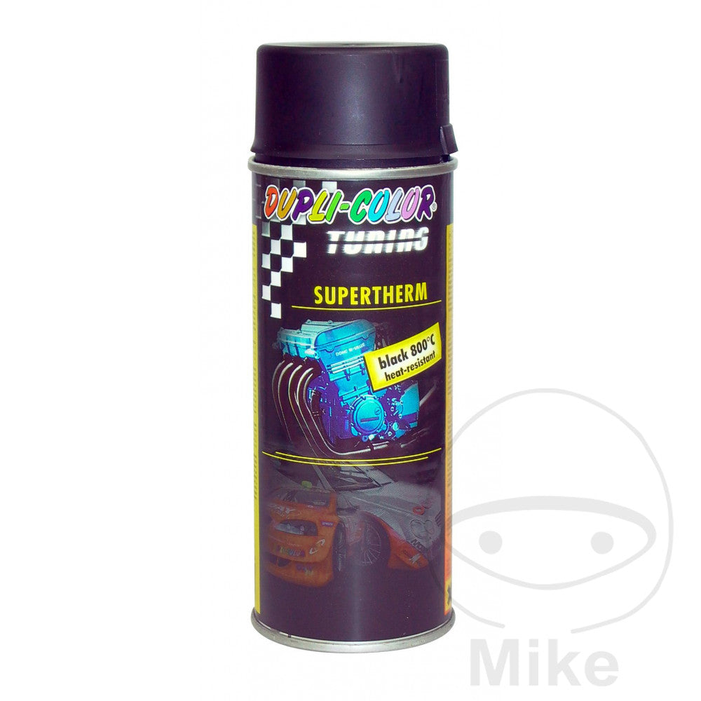 Peinture de protection noire 400 ml Supertherm 800 °C mat Dupli Color