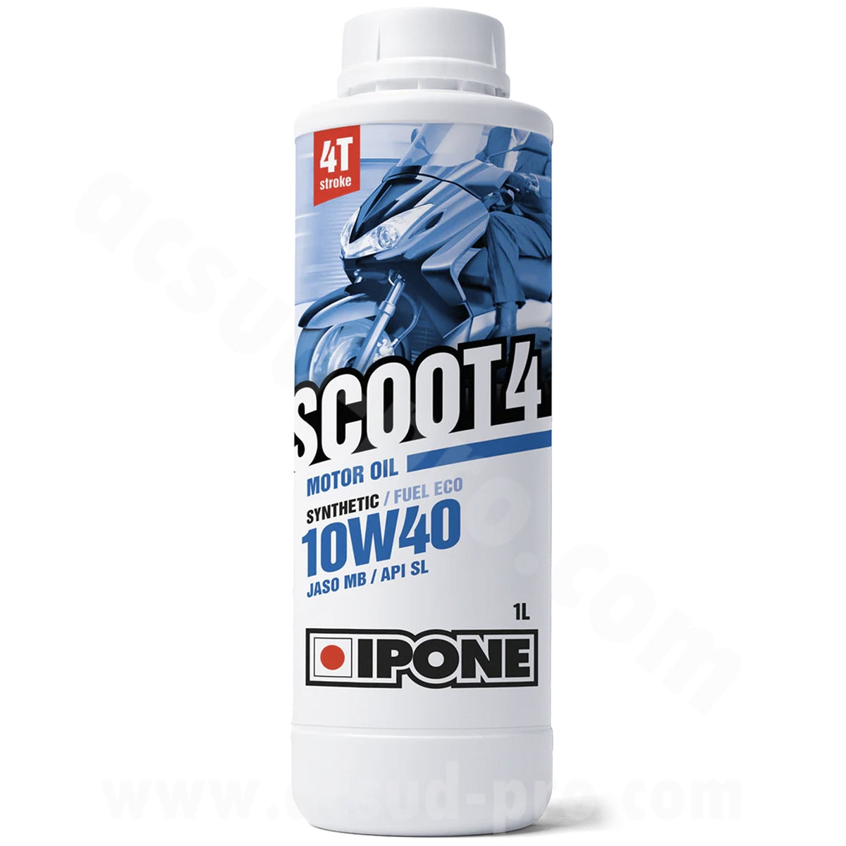 Ipone Scoot 4 10W40 - Huile moteur 4 temps 1L