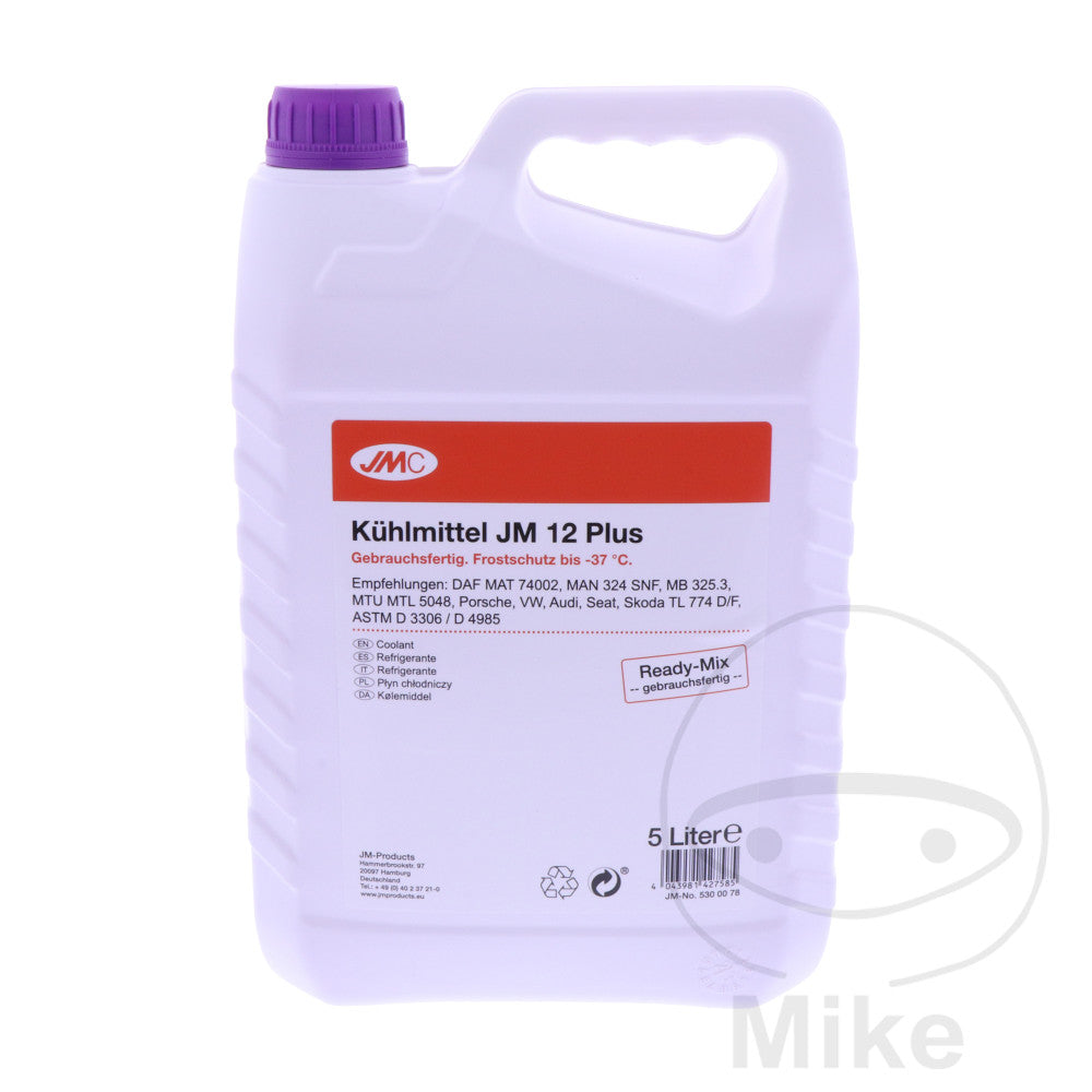 Liquide de refroidissement JM 12+ 5 L avec antigel Ready-Mix JMC