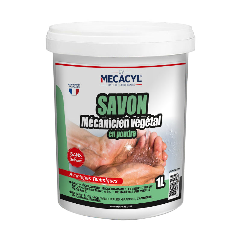 Savon-nettoyant main atelier végétal Mecacyl biologique 1L
