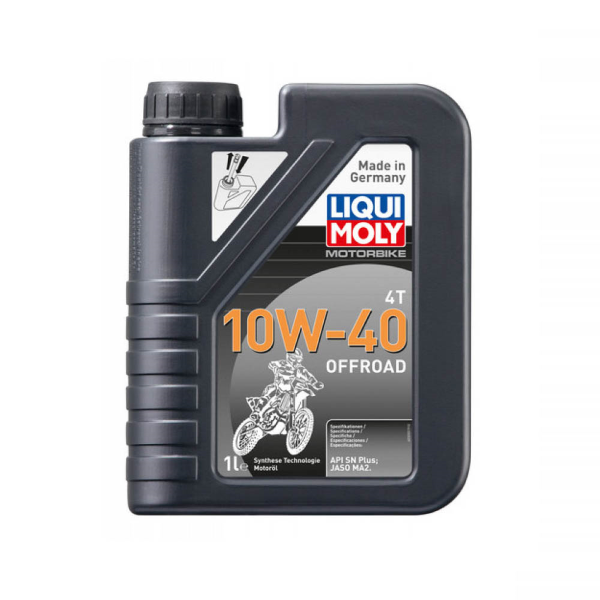 Huile moteur 4 temps synthétique LIQUI MOLY Moto Offroad 4T 10W40 1 L