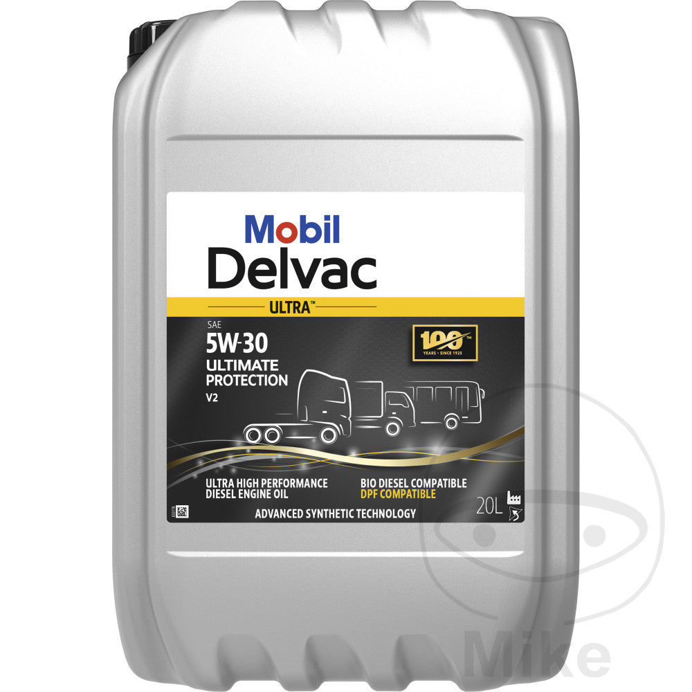 Huile moto 5W30DELVAC V2 20L