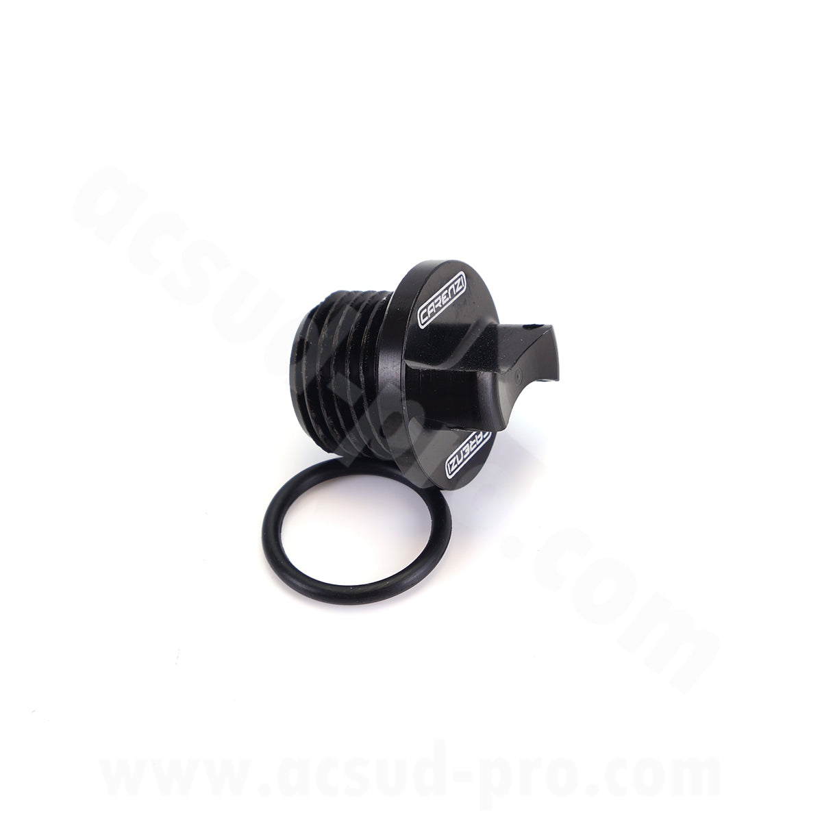 Bouchon huile aluminium CNC Carenzi adaptable Derbi Senda E3 E4 noir
