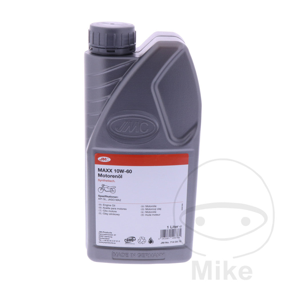Huile Moteur JMC Maxx 10W60 4T synthétique 1 L