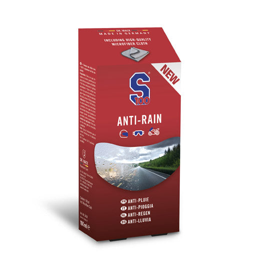 S100 Anti-Pluie 100 ml avec microfibre incluse