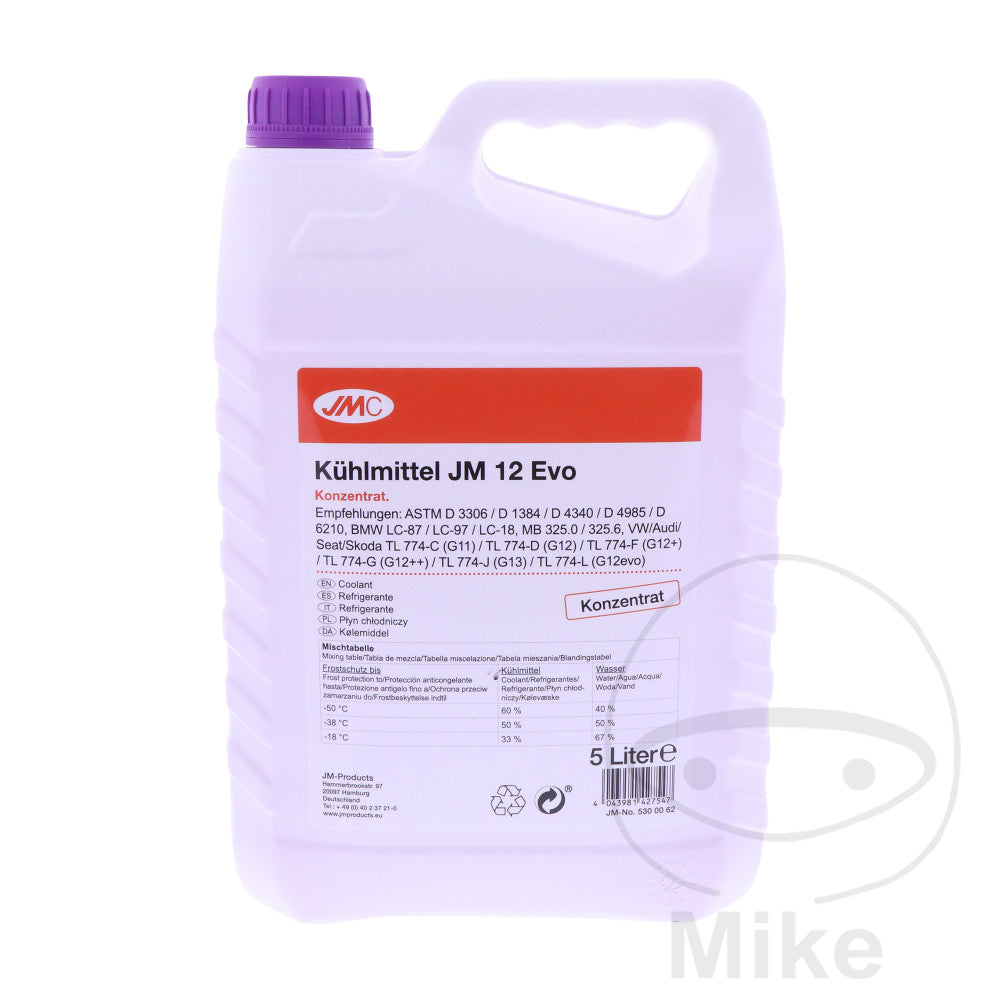Liquide de refroidissement JMC JM 12 EVO 5 L avec protection antigel