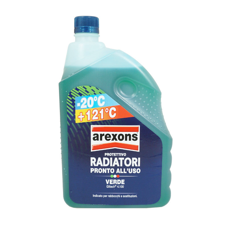 Liquide de refroidissement Arexons universel -20°C à +121°C vert 2L