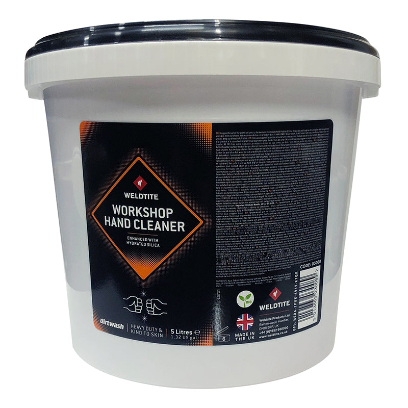 Savon nettoyant mains Dirtwash gel Weldtite 5L