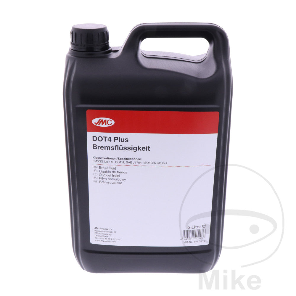 Liquide de frein DOT4 PLUS 5L JMC
