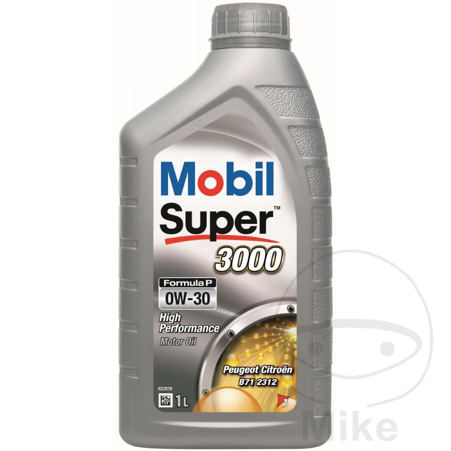 Huile moteur Mobil Valvoline 0W30 SUP 3000 1 litre