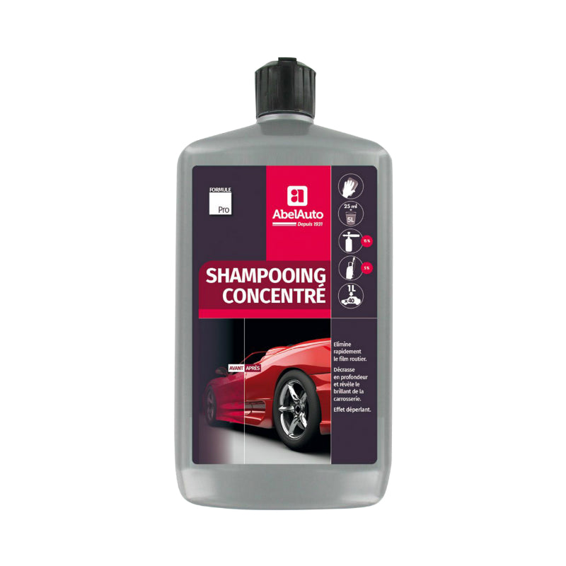 Nettoyant shampoing concentré carrosserie Abel Auto 1L