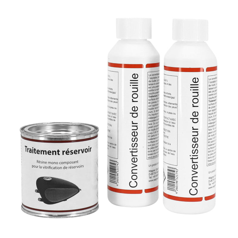 Traitement de réservoir anti-rouille Wagner pour réservoirs jusqu'à 30 L (kit complet)