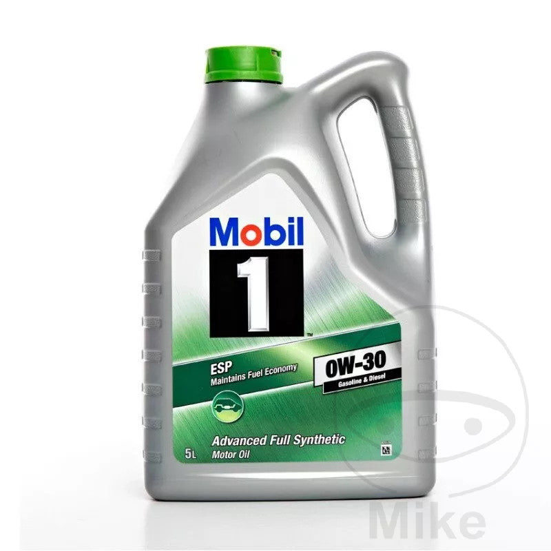 Huile moteur Mobil 0W30 ESP SHC 5L