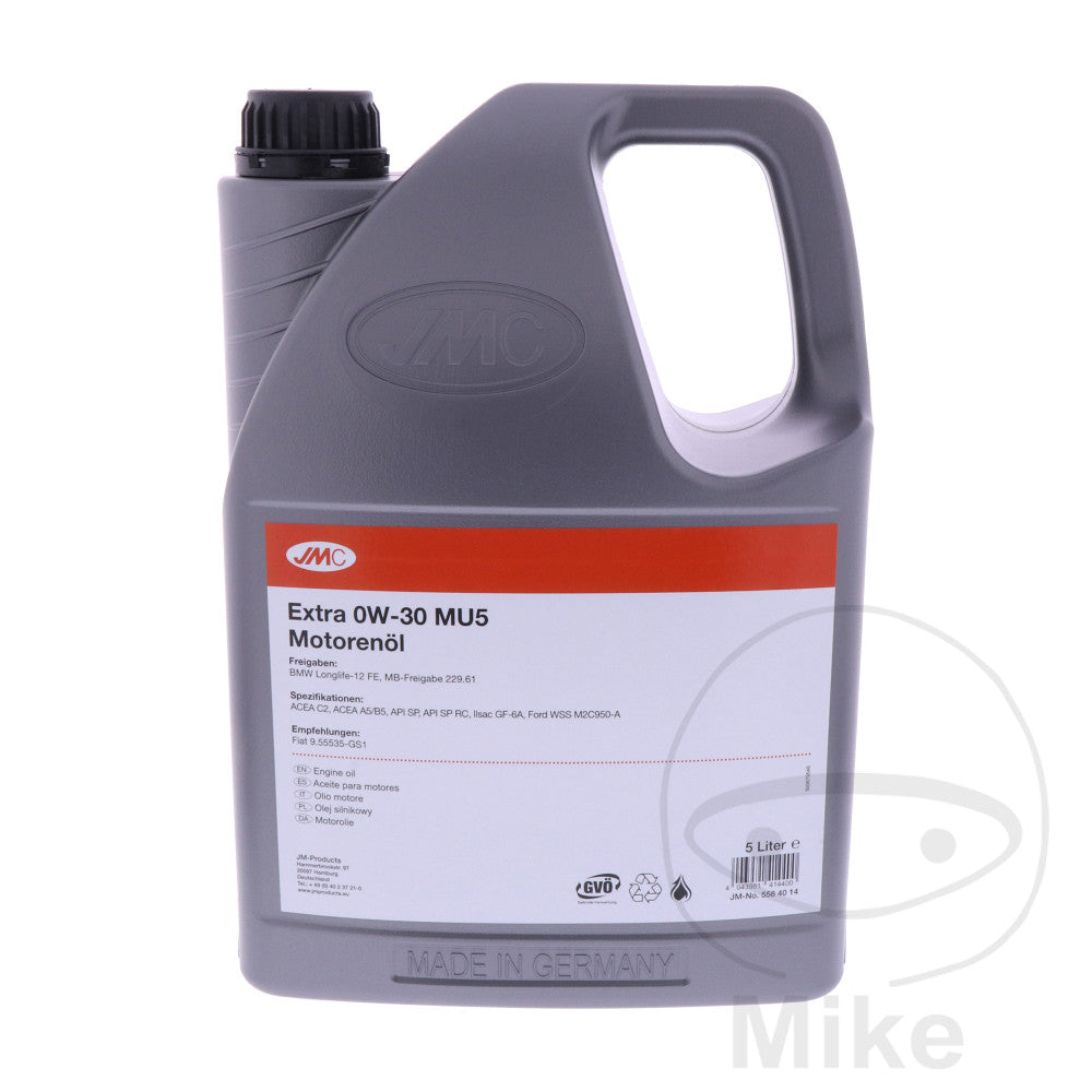Huile moteur JMC 0W30 MU5 5L EXTRA Alternative 5580543