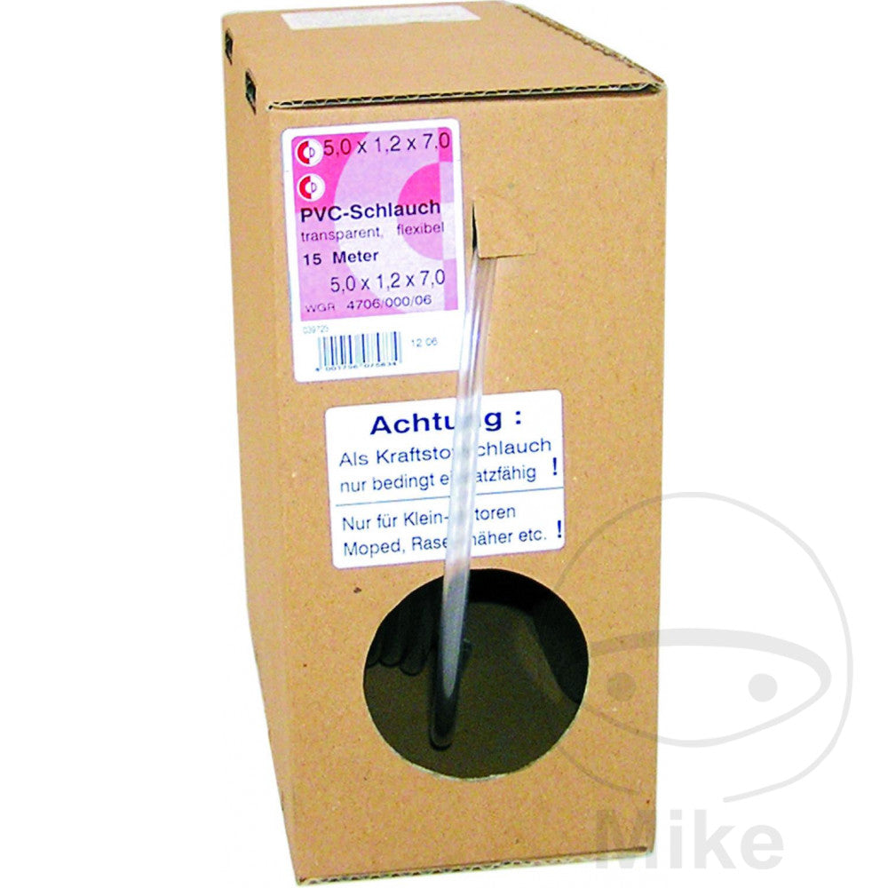 Tuyau de carburant PVC Dresselhaus TRAN 6.0 mm - Pack 15 mètres (Réf. 4671988)