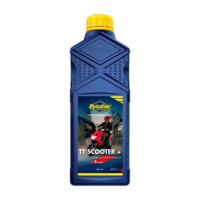 Huile moteur 2 temps synthétique Putoline TT Scooter 1L