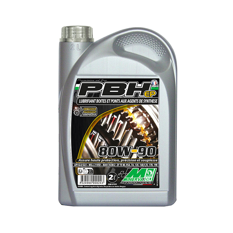 Huile de transmission MINERVA 80W90 PBH 2 L