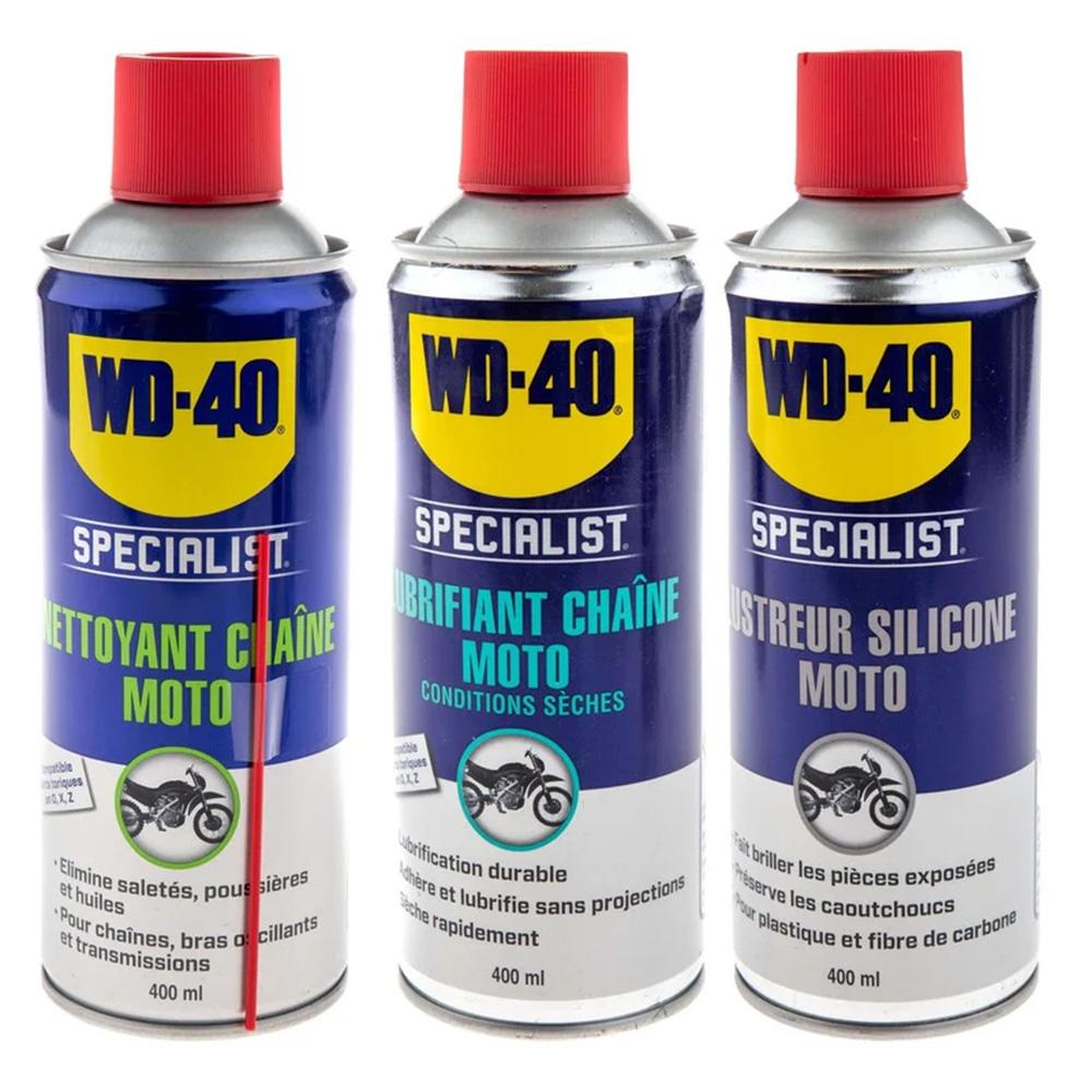 WD-40 Specialist Moto Tripack Nettoyant