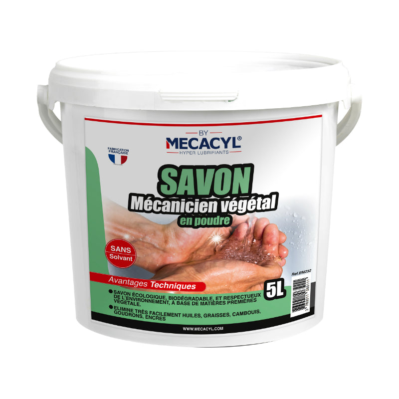Savon-nettoyant main atelier végétal Mécacyl biologique 5L