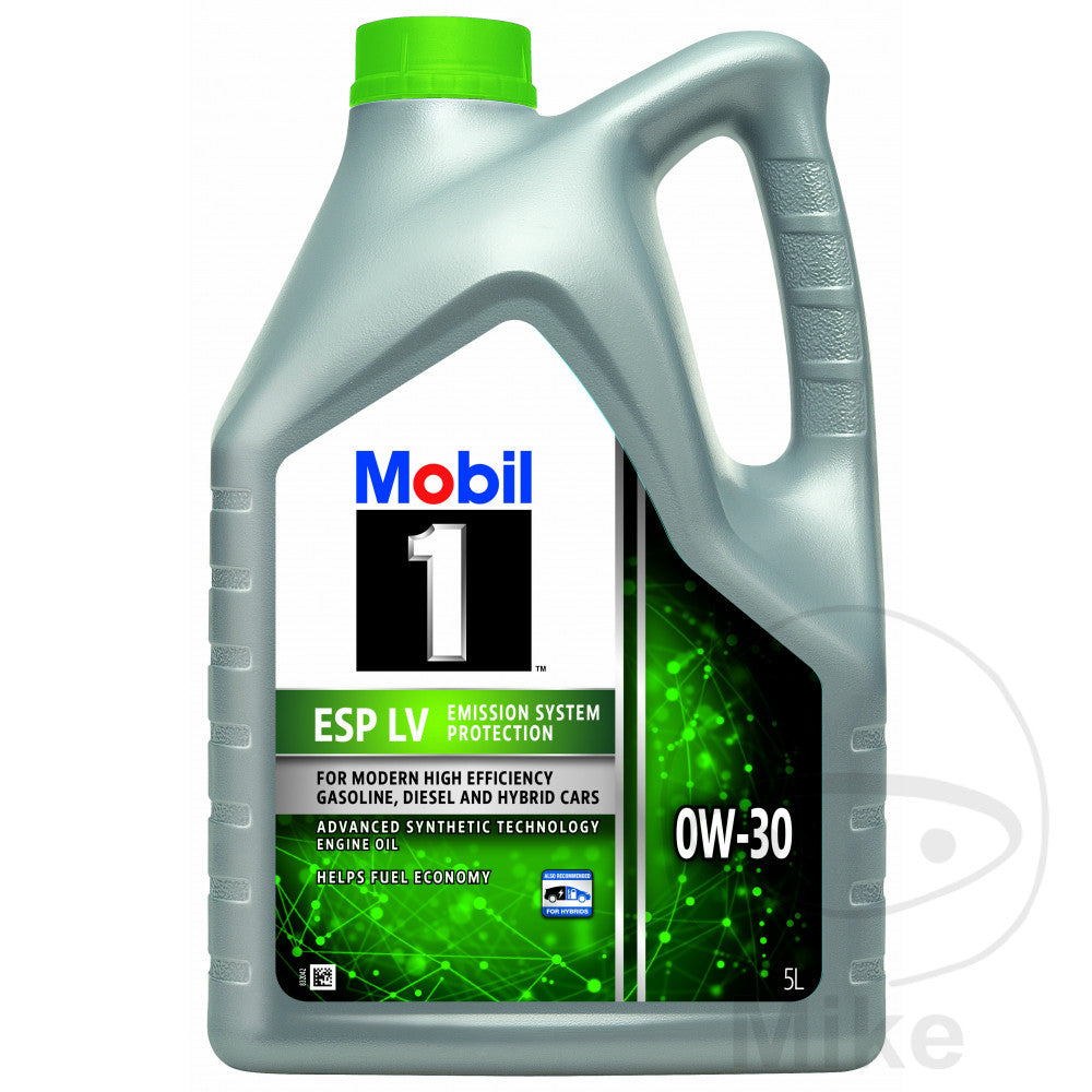 Huile moteur Mobil 0W30 ESP LV 5L