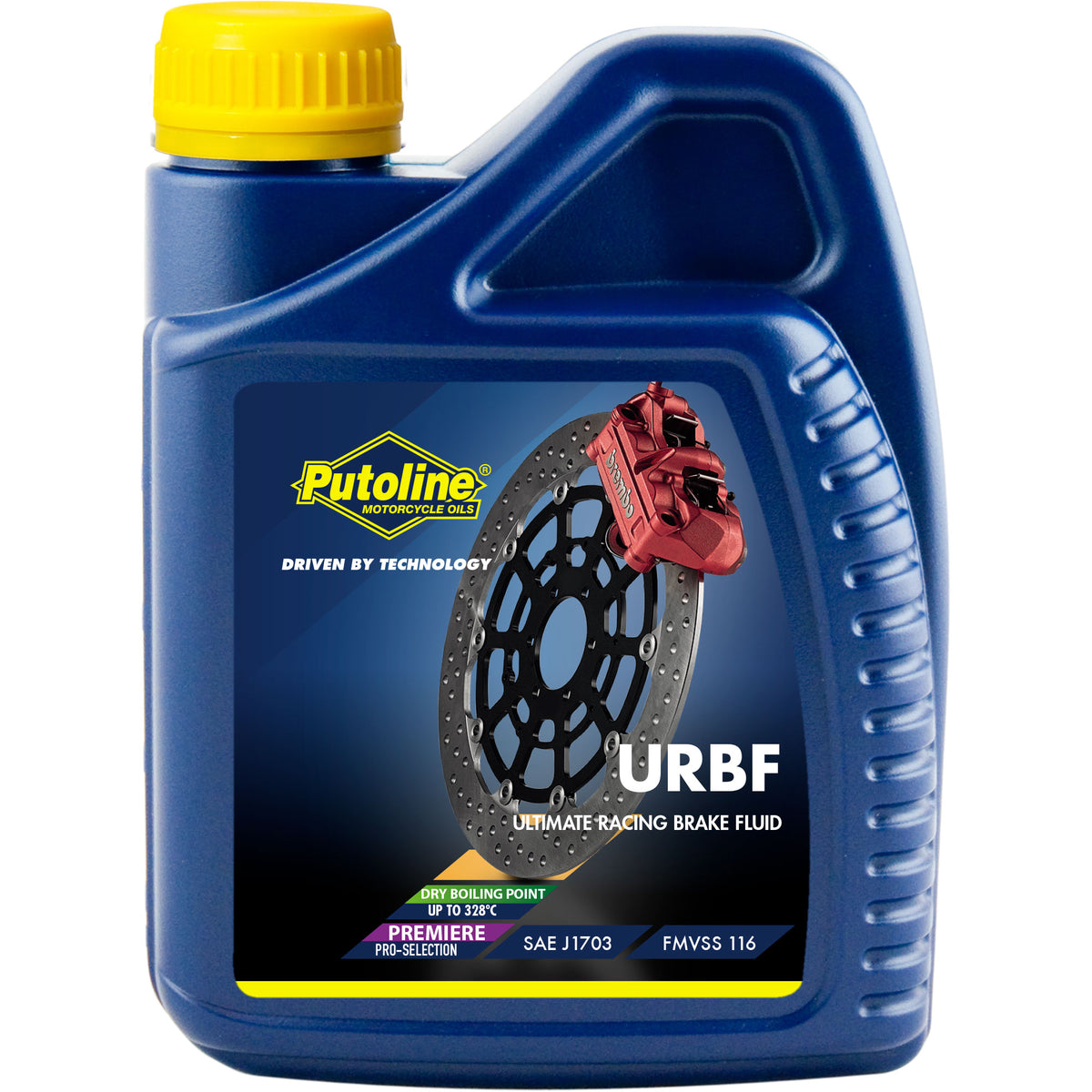 Liquide de frein Putoline DOT4 URBF 500 ml