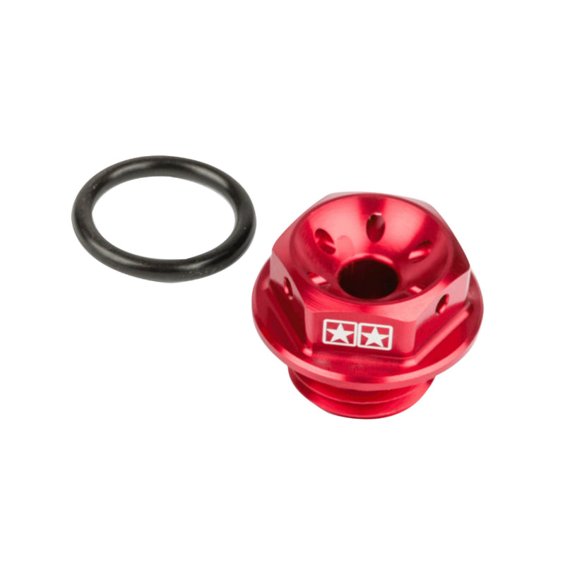 Bouchon d'huile Stage 6 MBK 50 Booster Stunt Nitro Yamaha 50 BWS Slider Aerox rouge