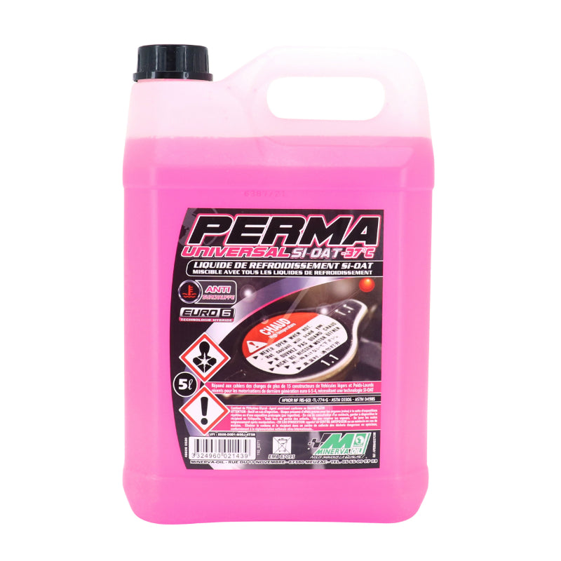 Liquide de refroidissement Minerva Perma Universal D -37°C SI-OAT 5L