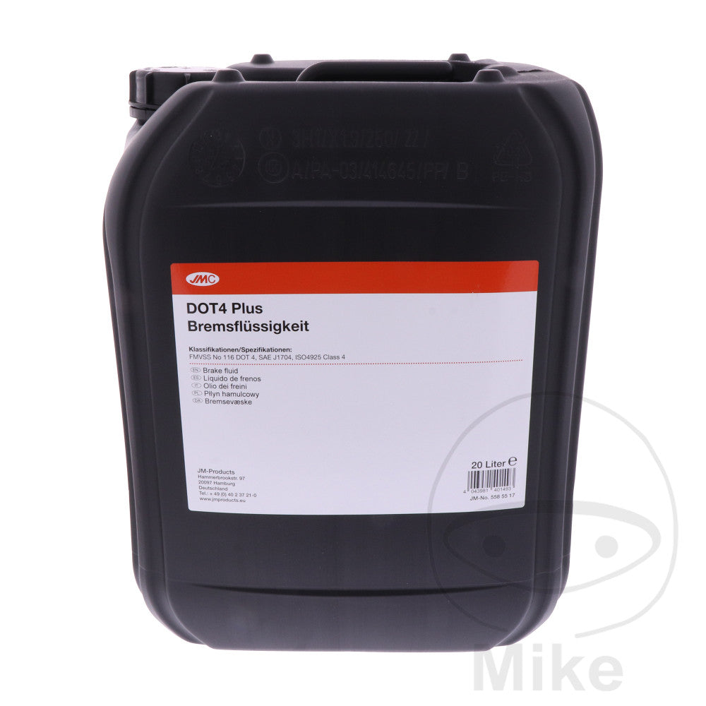 Liquide de frein DOT4 PLUS 20L JMC