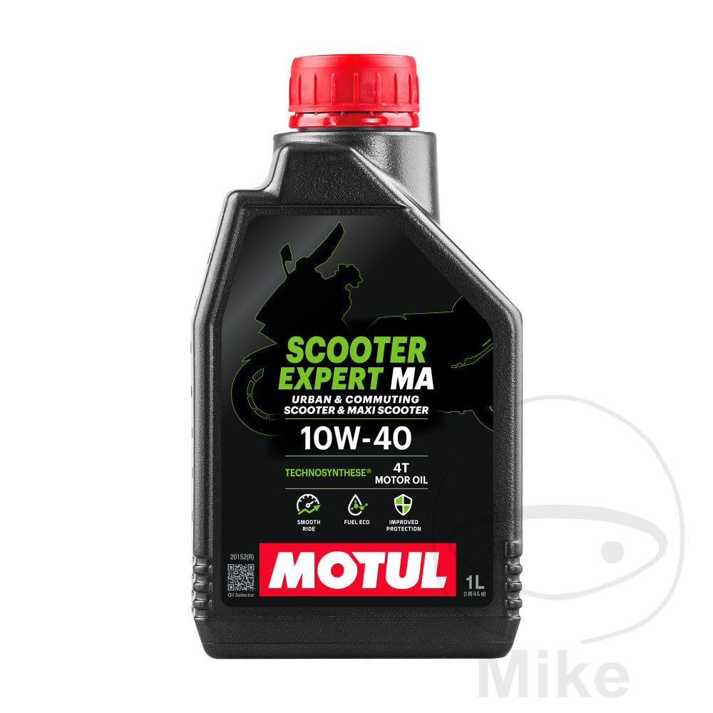 Huile Moteur Motul 10W40 4T HC-Synthèse 1 L Scooter Expert MA