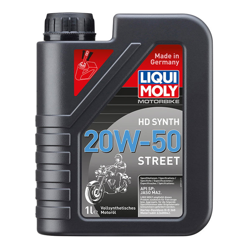 Huile moteur 4 temps Liqui Moly synthétique 20W50 (1 l)