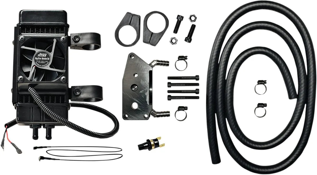 Kit refroidisseur d'huile avec ventilateur JAGG OIL COOLERS