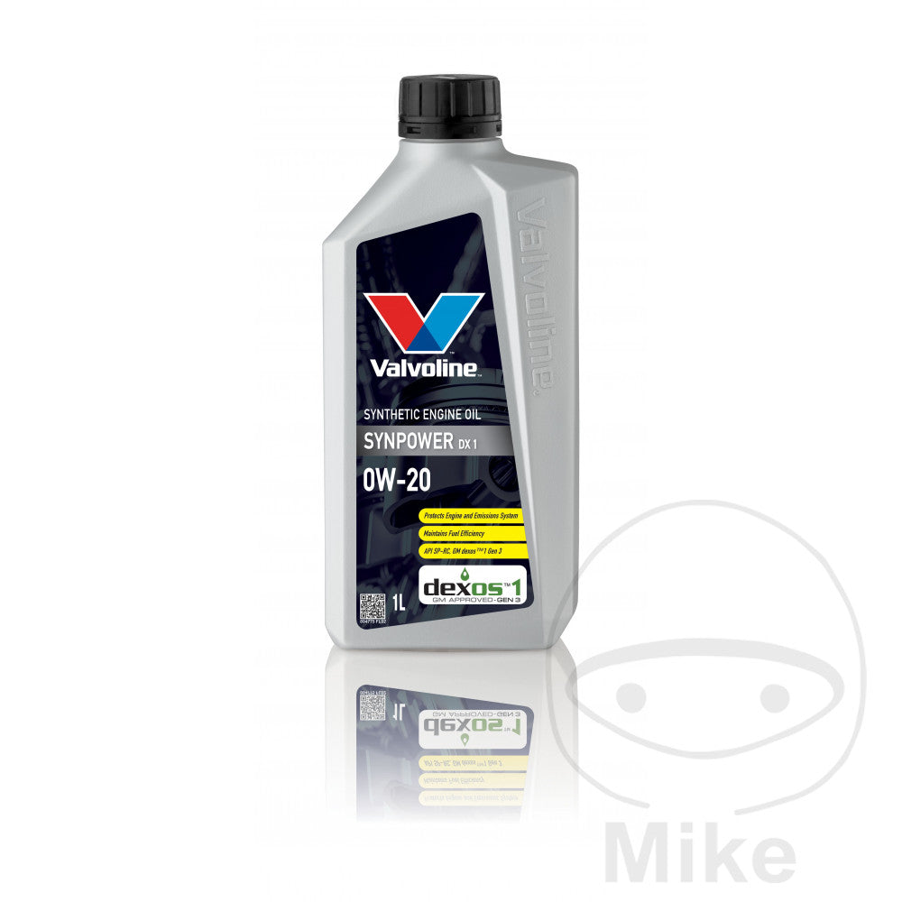 Huile moteur Valvoline 0W20 DX1 1L