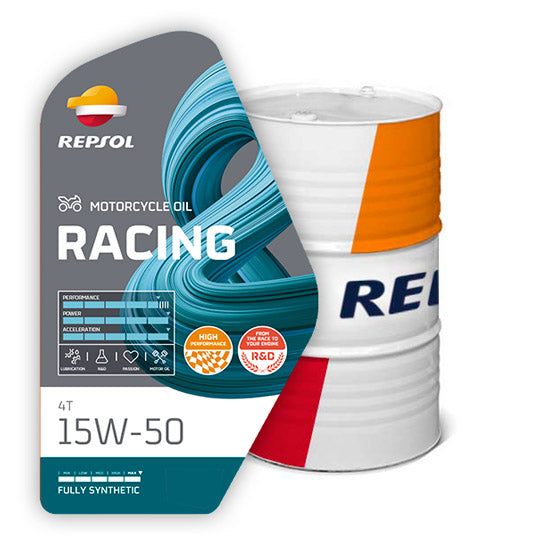 Huile moteur Repsol Racing 4T 15W-50 60 l