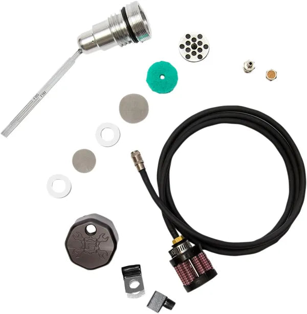Jauge d'huile ventilée noire Feuling Parts 06+ TC